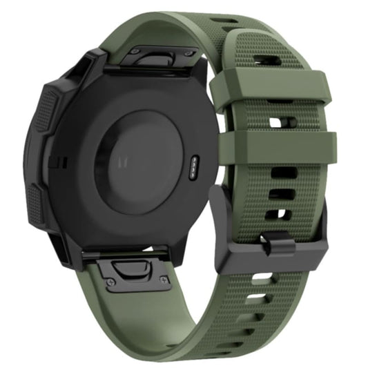 Xtreme Xccessories Deluxe 26mm Quick Release Strap for Garmin Fenix 7X/6X/5X/3 & More - 20mm Nylon Stretch Replacement Watch Strap For